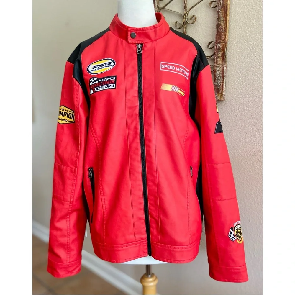 NWT - Racing Jacket by Refinery Republic
FULL SPEED AHEAD - Very Rare - Red - L - Picture 2 of 10